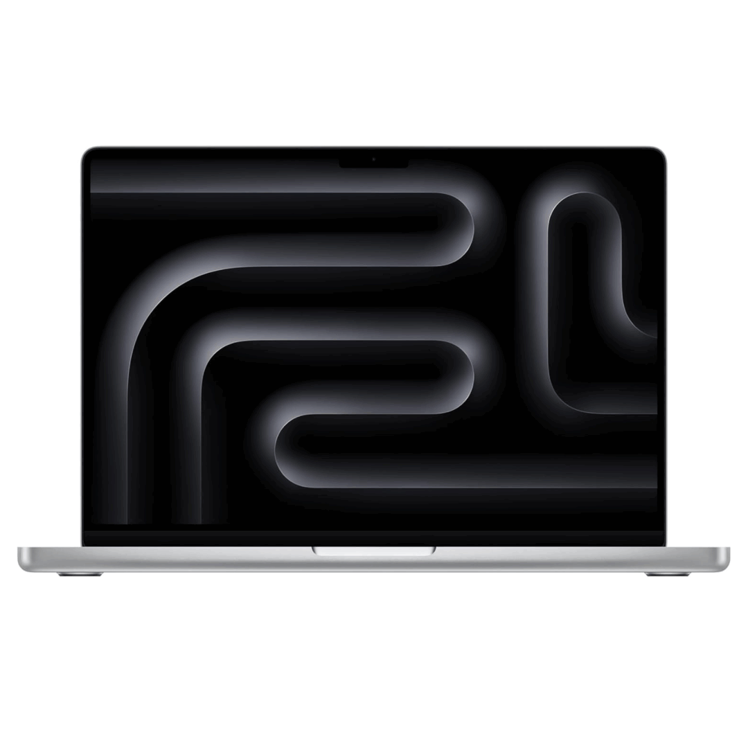 Apple Macbook Pro with M4 Chip | Apple M4 Chip with 10-Core CPU, 10 Core GPU | 16 GB RAM | 14.2 Inch Liquid Retina XDR Display | 512 GB SSD Storage | Three Thunderbolt 4 (USB-C) Ports | Backlit Magic Keyboard With Touch ID | Silver