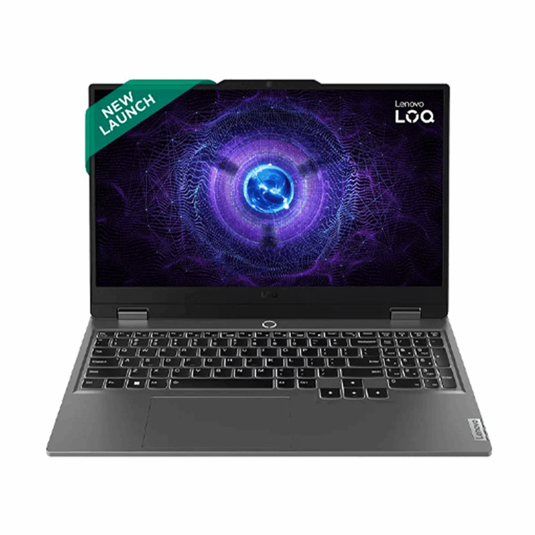 Lenovo LOQ 15 | Intel Core I5-12450HX Processor | 16 GB RAM | 512 GB SSD Storage | 15.6" Inch FHD Display | NVIDIA RTX 3050 6GB Graphics | Windows 11 | Luna Grey
