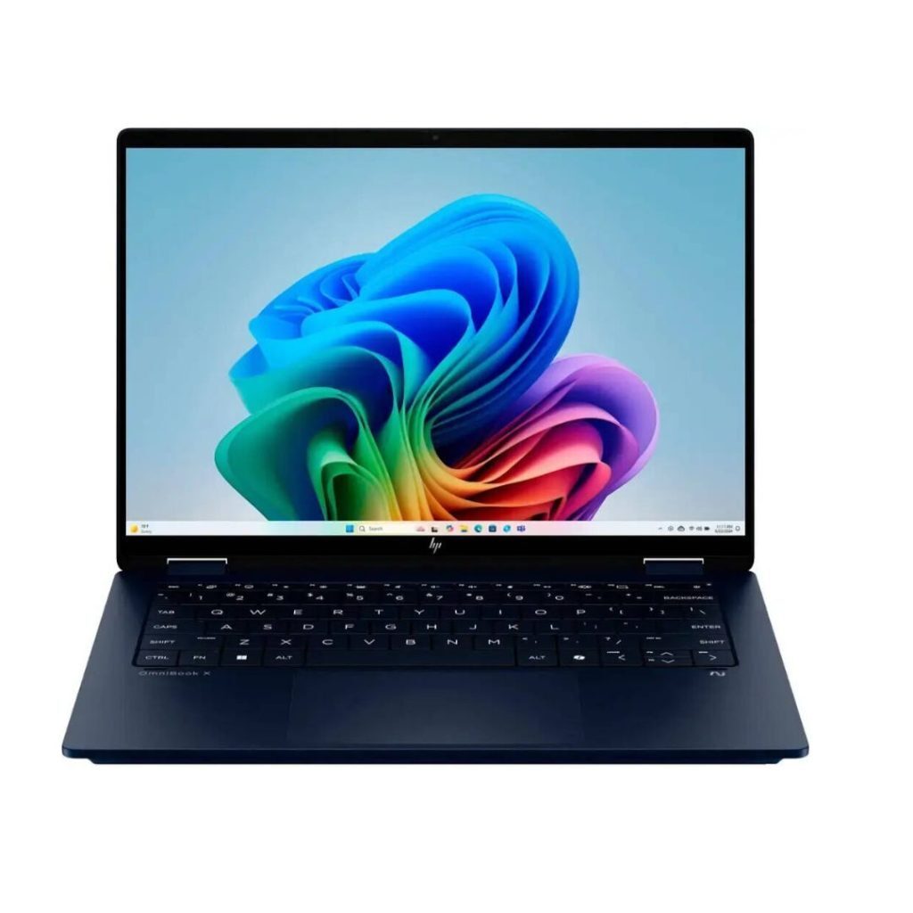 HP Omnibook X | Intel Core 5 120U Processor | 8GB RAM | 512 GB SSD Storage | 14" 2K (1920X1200) IPS Touch Display | Silver