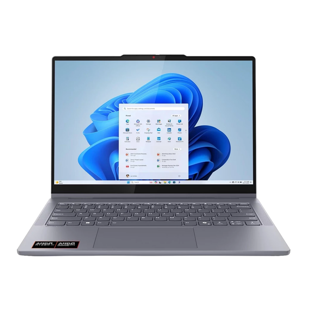 Lenovo 5 2-IN-1 | AMD Ryzen AI 7 350 Processor | 16 GB RAM | 1 TB SSD Storage | 14" (1920X1200) Touchscreen Display | Backlit Keyboard | Lenovo Digital Pen 2 | Luna Gray