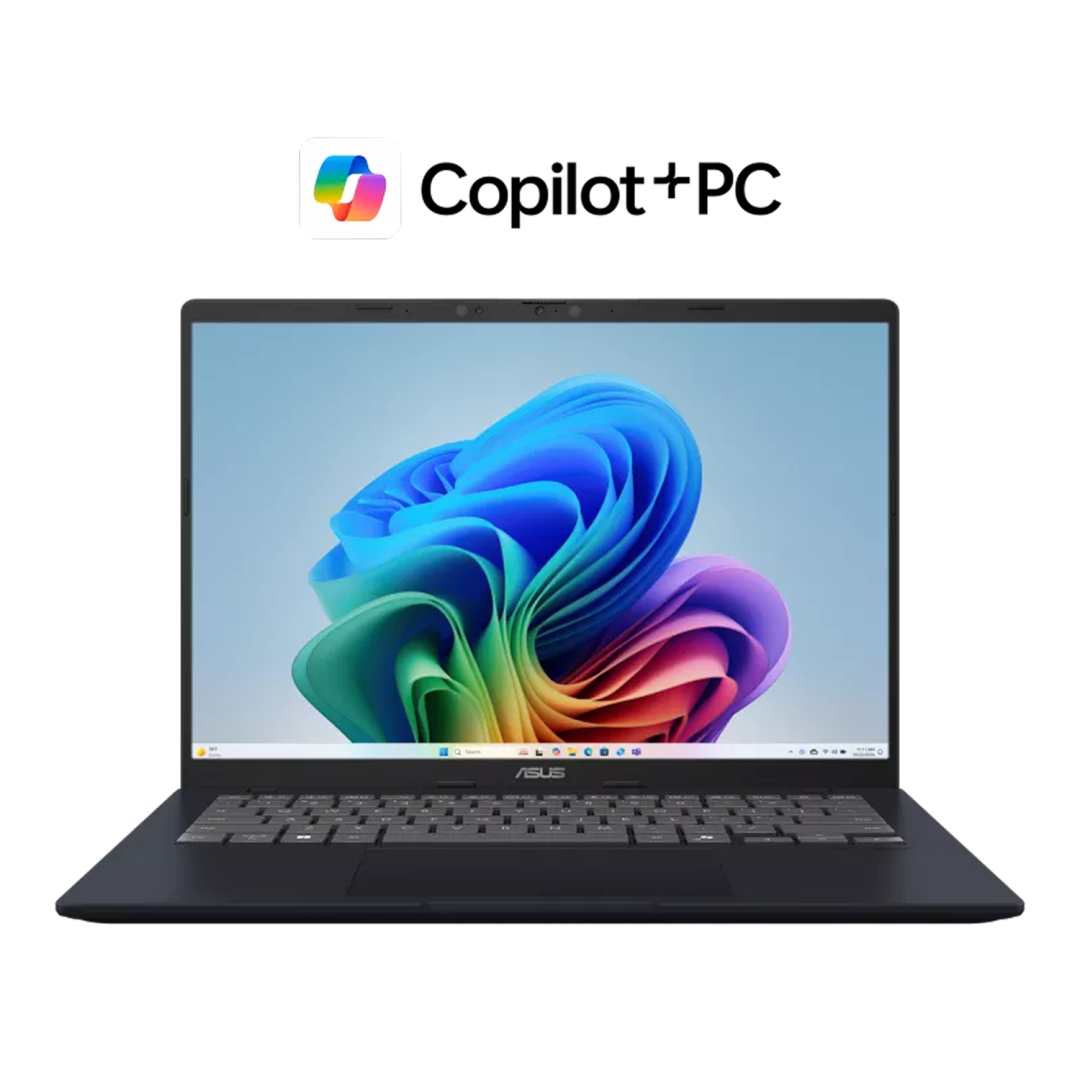 Asus Vivobook X1407QA | SnapDragon X X1-26-100 Processor | 16GB RAM | 512 GB SSD Storage | 14" Inch (1920X1200) Display | Quiet Blue