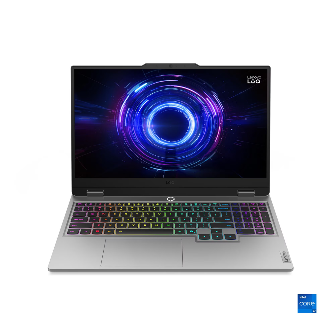 Lenovo LOQ 15IRX10 | Intel Core I7-14700HX Processor | 16GB RAM | 1TB SSD Storgae | 15.6" Inch FHD Display | NVIDIA RTX 5050 8GB Graphics | Luna Grey