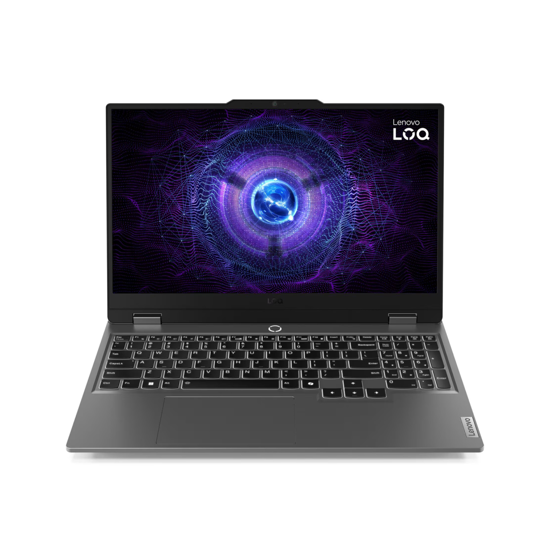 Lenovo LOQ 15IRX9 | Intel Core I7-13650HX Processor | 16GB RAM | 512GB SSD Storage | 15.6" Inch FHD Display | NVIDIA RTX 4050 6GB Graphics | Backlit Keyboard | Luna Grey