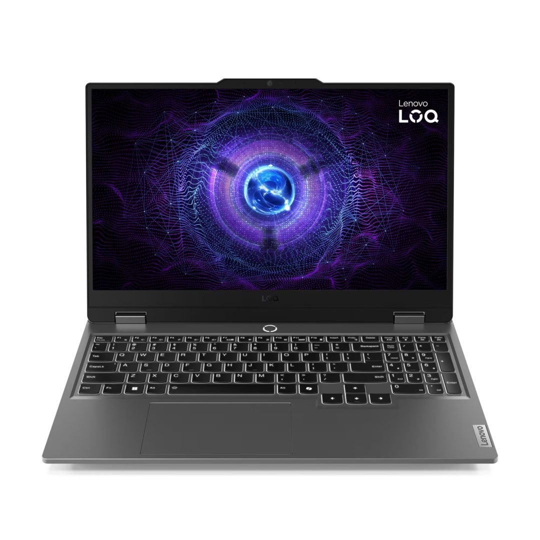 Lenovo LOQ 3 15 | Intel Core I5-13450HX Processor | 24 GB RAM | 512 GB SSD Storage | 15.6" Inch FHD Display | NVIDIA RTX 3050 6GB Graphics | Windows 11 | Luna Grey