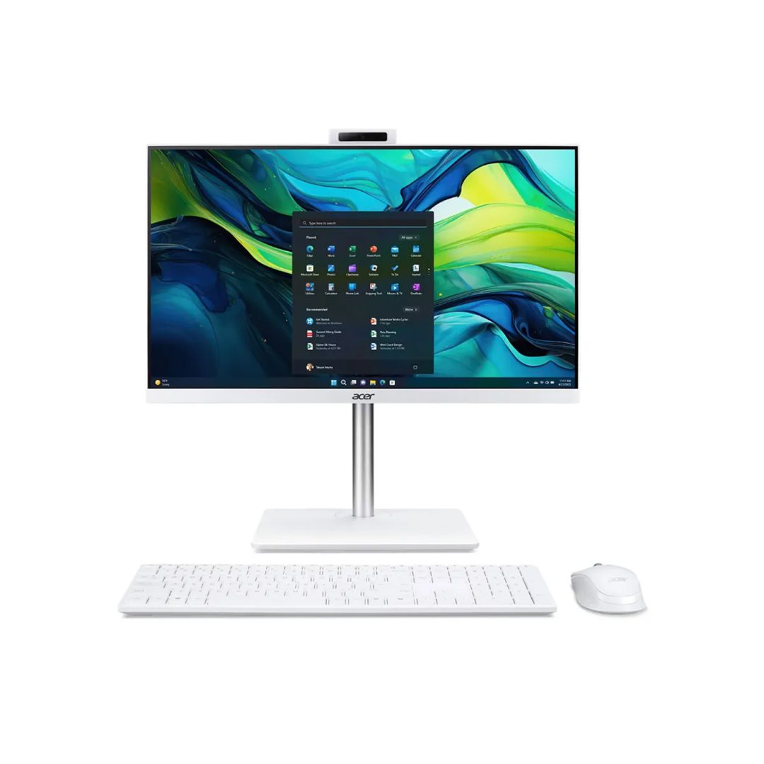 Acer Aspire C24 | Intel Core 5 120U Processor | 8GB RAM | 512GB SSD Storage | 23.8" Inch FHD Display
