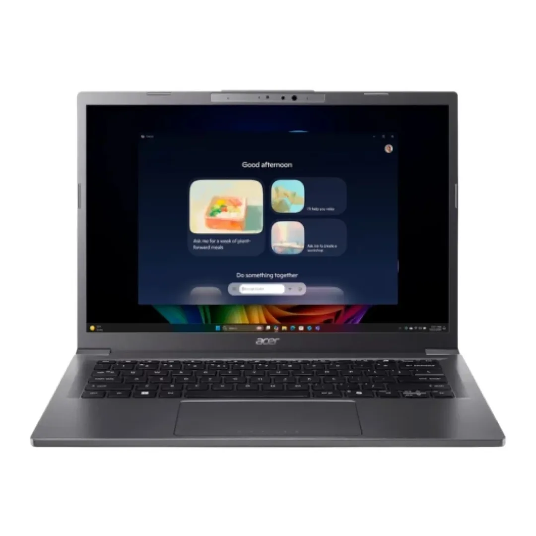 Acer Aspire AI A14 | Intel Core Ultra 5 226V Processor | 16GB RAM | 512GB SSD Storage | 14" (1920X1200) IPS Display | Backlit Keyboard | Iron