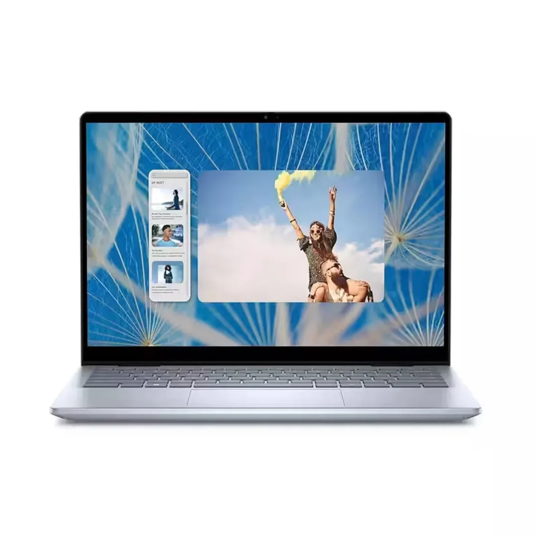 Dell Inspiron 7440 2-IN-1 | Intel Core I5 1334U Processor | 16GB RAM | 512GB SSD Storage | 14" WUXGA Touch Display | Backit Keyboard | FP Reader | Ice Blue